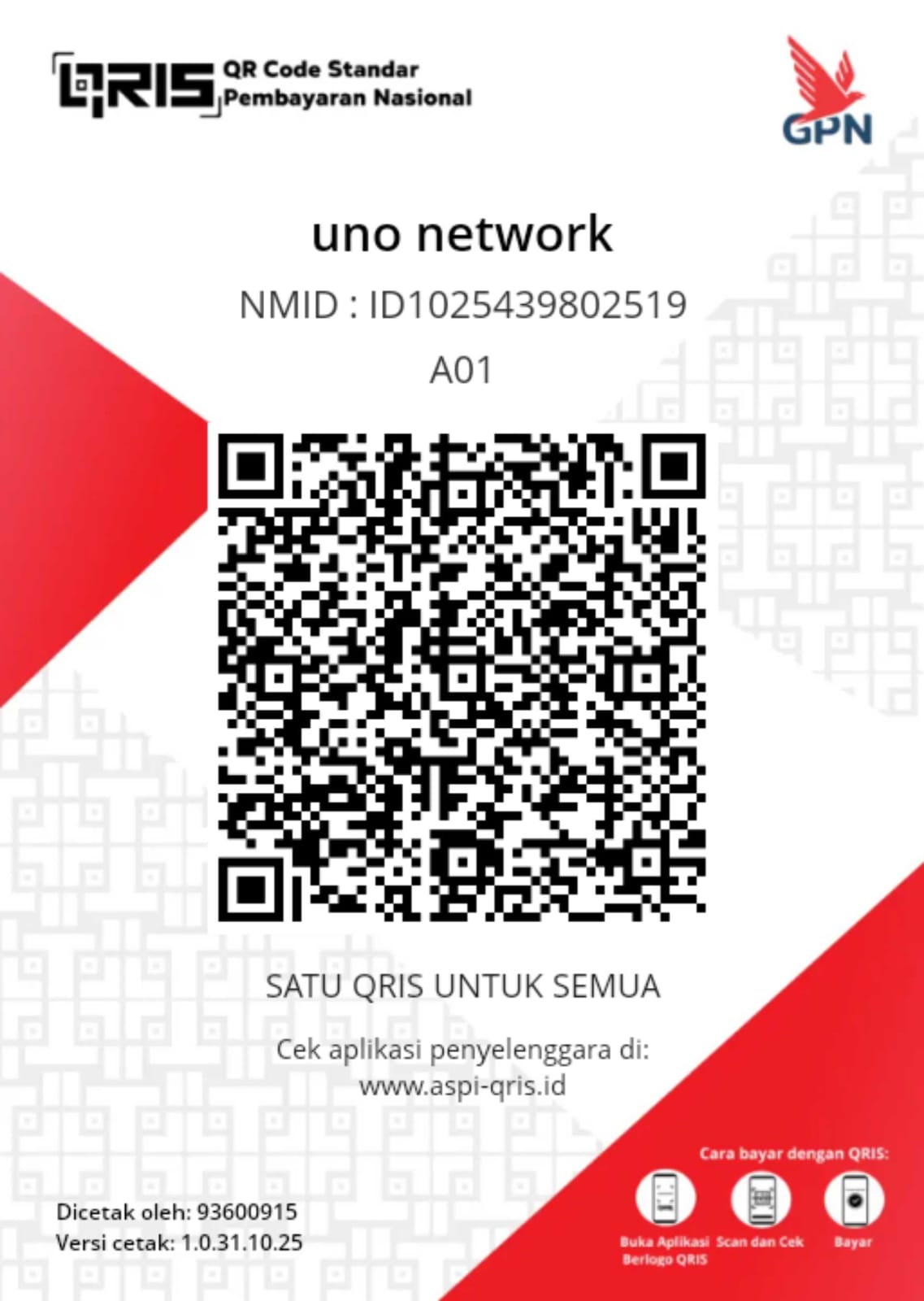 QRIS uNo Networking